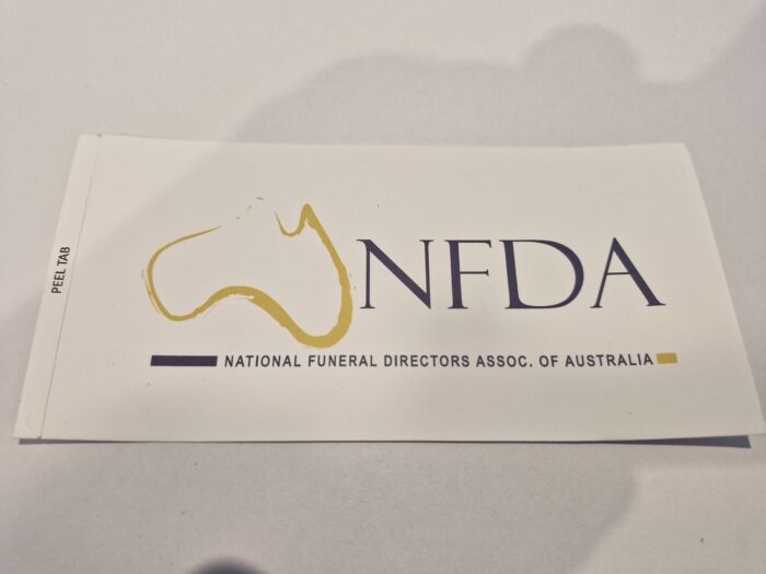 NFDA Sticker